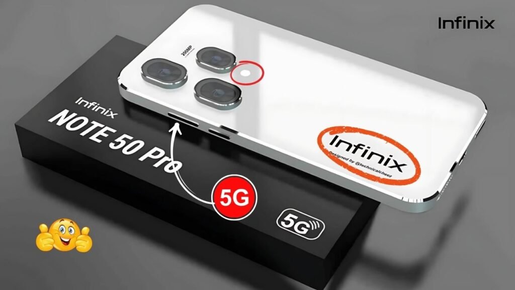 Infinix 5G Phone Launched – 200MP Camera, 12GB RAM, and Stunning Design